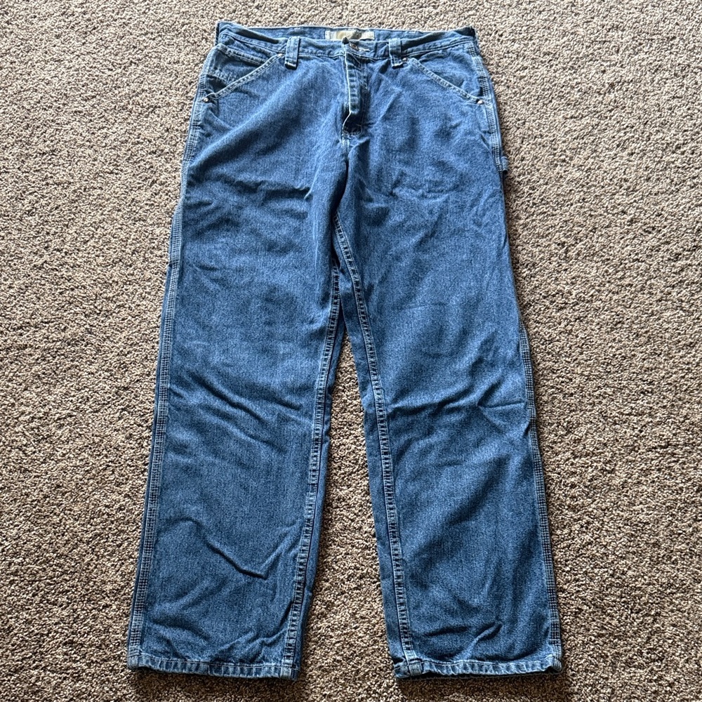 Lee Men’s Bootcut Jeans - Blue carpenter style